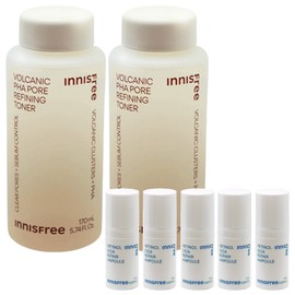 Innisfree Volcanic Cluster Pore Smoothing Toner 2pcs+ / 이니스프리 화산송이 파하 모공 매끈결 토너 2개+