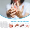 10 Pcs Finger Sleeves Protectors Silicone Finger Protectors Silicone Finger