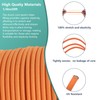 1/4 in x 50 ft Elastic Bungee Shock Cord,Neon Orange