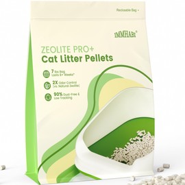 Enhanced Cat Litter Pellets 7 lbs, Generic Litter Refills Exclusively for Shifting Litter Box Systems, Dehydrating Pellets, Zeolite, Long-Lasting Odor Control Non-climping