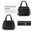 TravisMathew Cruise 24-Can Cooler TMB601, Black