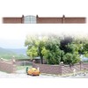 Busch 6014 Stone Wall with Metal gate HO Scenery Scale