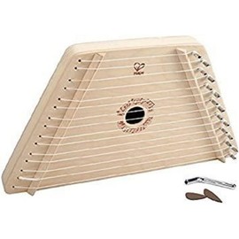 Award Winning Hape Happy Harp Kid's Wooden Musical Instrument, L: 15.7, W: 1.3, H: 7.9 inch