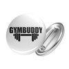 Huuraa Button Gymbuddy Dumbbell Gift Badge Gymbuddy Gift Idea, Metal