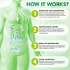 Chlorophyll Body Deodorizing Supplement for Digestion/Gut Health Support, Internal Deodorant