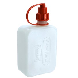 FuelFriend® Clear+Oil 0.5 Litre Oil Canister with Integrated Filling Tube Oil Reserve Canister for Motorcycles, Scooters, etc.