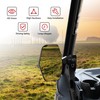 POKIAUTO Adjustable Side Mirrors for Can Am Defender HD5 HD8