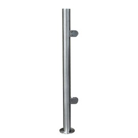 90cm Glass Balustrade Railing Post Stainless Steel Stair Grade Glass Clamps Fencing Pole Handrail (End Post)