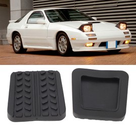 Almohadilla de Pedal de Embrague de Freno S083 43 028 Reemplazo para Mazda Trans 323 323S 626 929 B2000 B2200 B2600 MPV,pedal del coche