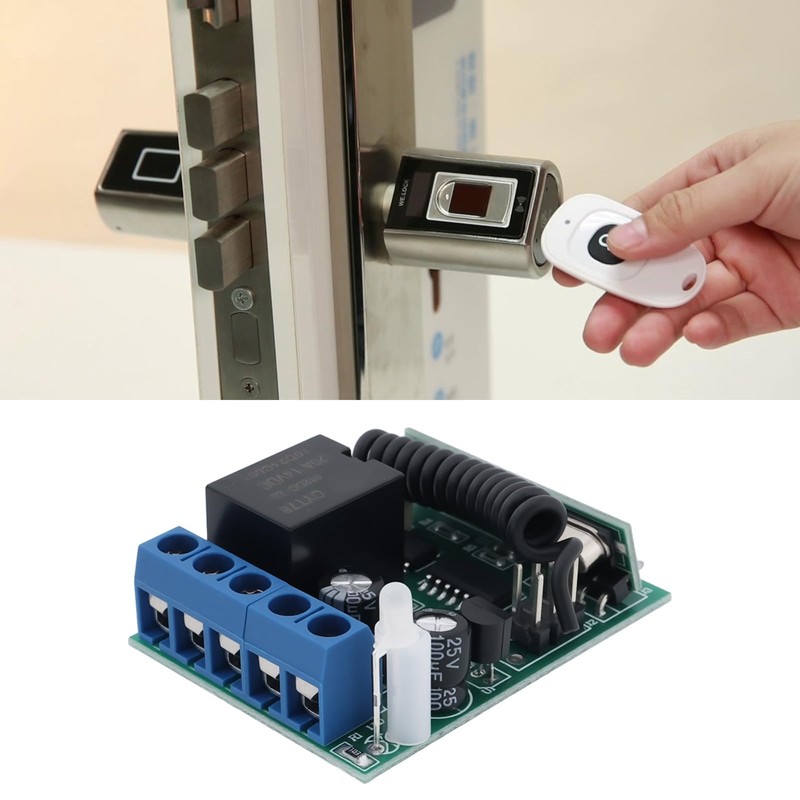 OTOTEC 2pcs 433 MHz Receiver Controller Remote Access Signal Amplifier