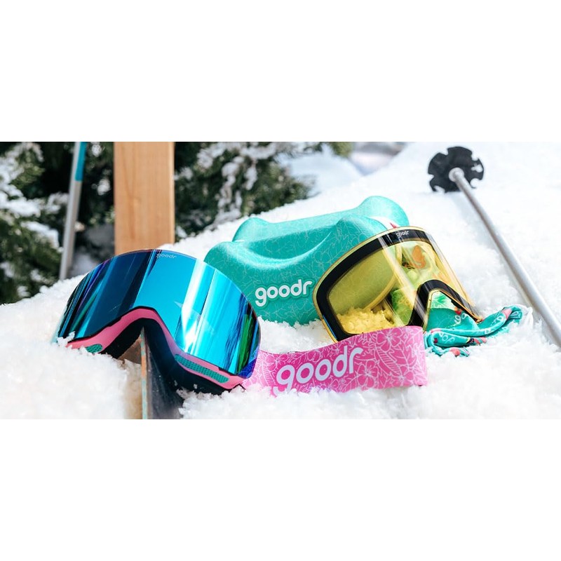Goodr SNOW G Bunny Slope Dropout, Pink