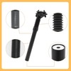 BULLSPANN Bicycle Saddle Post 27.2x300mm Bicycle Seatpost Replacement for Road