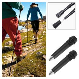 8 Pieces Hiking Pole Tips Carbon Tungsten Steel Portable Alpine Pole Tips Trekking Rod Tips for Nordic Walking Pole Hiking Pole Trekking Poles Alpine Pole