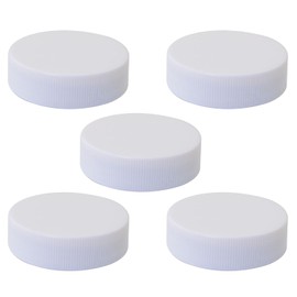 DGBRSM 5PCS 53mm Water Bottle Caps Water Jug Caps Screw Top for 3 or 5 Gallon Jugs Milk Bottle Cap Replacement Water Dispenser Containers Screw on Caps Good Sturdy Caps