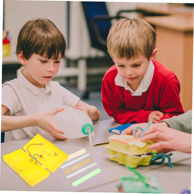 Hohopeti Conductive Experimental Materials Plastic Conductivity Experiment Kit for Physics