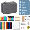Jortmrd Large Pencil Case, Pencil Case, 4 Compartments, 72 Compartments,