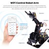 KEYESTUDIO ESP32 Smart Robot Arm Kit for Arduino with Joystick,