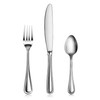 New Star Foodservice 58864 Slimline Pattern, 18/0 Stainless Steel, 36-Piece