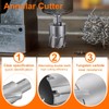 sourcing map Annular Cutter 1-1/4" Dia 4" Depth 3/4" Shank
