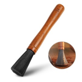 MEION Coffee Grinder Brush, Magnetic Espresso Brush Tool, Mahogany Coffee Cleaning Brush Coffee Brush Grinder Cleaner Espresso Cleaning Brush Barista Tools