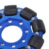 Omni Wheel 4in Omnidirectional Aluminium Alloy Hub Component Part for