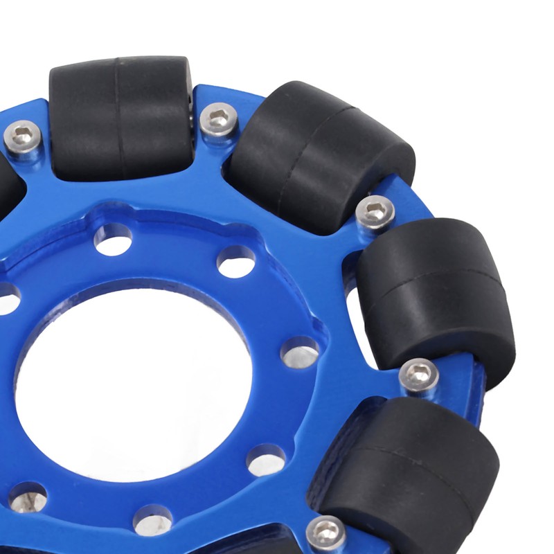 Omni Wheel 4in Omnidirectional Aluminium Alloy Hub Component Part for