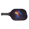 Pickleball Set 2 Rackets 4 Balls 1 Racket Bag Glass