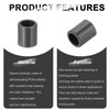 sourcing map 8Pcs Sleeve Bearing Plastic Bushings ID 5mm x