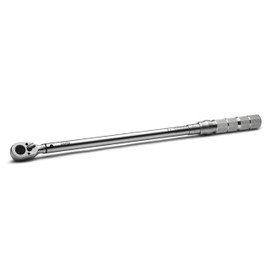 Capri Tools 31202-250FL 30-250 Foot Pound Industrial Torque Wrench, 1/2" Drive, Matte Chrome