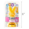 Peeps Bunny Solar Bobble Bobbler Yellow