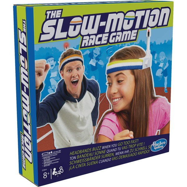 Hasbro Gaming The Slow-Motion Race Game for Kids from Age 8, Nylon/A