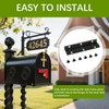 Mailbox Door Hinge Replacement Hardware for Imperial Mailbox Door,Mailbox Hinge