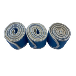 Therapeutic Treatment Wrap, 3 Count Pack, Binder Tape Like Wrap, Elastic Stretch, Effectively Holds Moist Heat Packs, Heating Packs, Cold Packs and Electrodes in Place (2.5" W x 48" L)