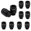 Bwintech 10 pieces 10 mm hose AD push-to-connect pneumatic cap