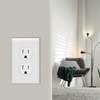 Enerlites 61580-TR-WWP-10PCS, Duplex Receptacle Outlets and Wall Plates Bundle, Tamper-Resistant