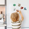 Fridge Magnet for Toddlers 1-3, Full Back Magnetic Rubber Cute