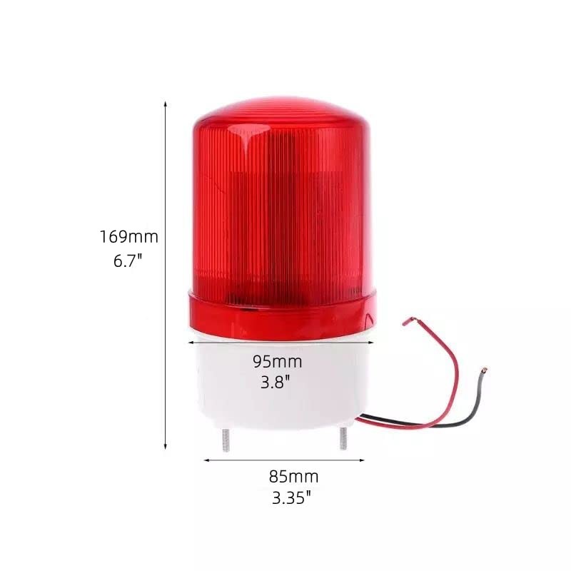 90 to 250V AC Wide Voltage 110V Rotating Strobe Beacon