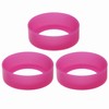 ONLYKXY - 3 fundas protectoras de silicona de 6 cm,