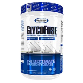 Gaspari Nutrition Glycofuse: Performance and Recovery Carbohydrate, 25g Cluster Dextrin and 1g Electrolyte and Hydration Matrix (30 Servings, Unflavored)