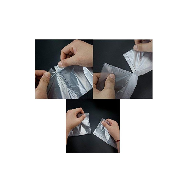 Cy3Lf 3 Gallon Small Clear Bathroom Trash Bags, Office Wastebasket