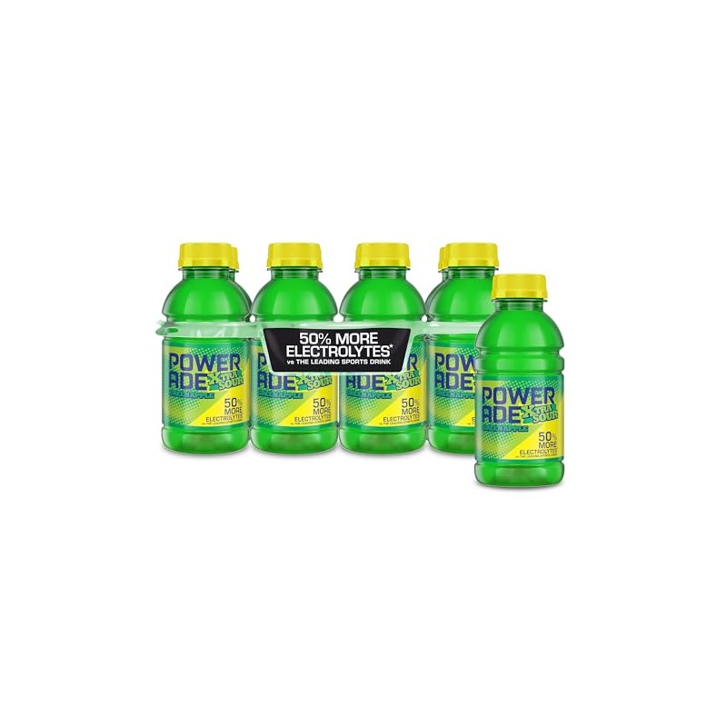 POWERADE Green Apple XTRA Sour 12oz 8pk