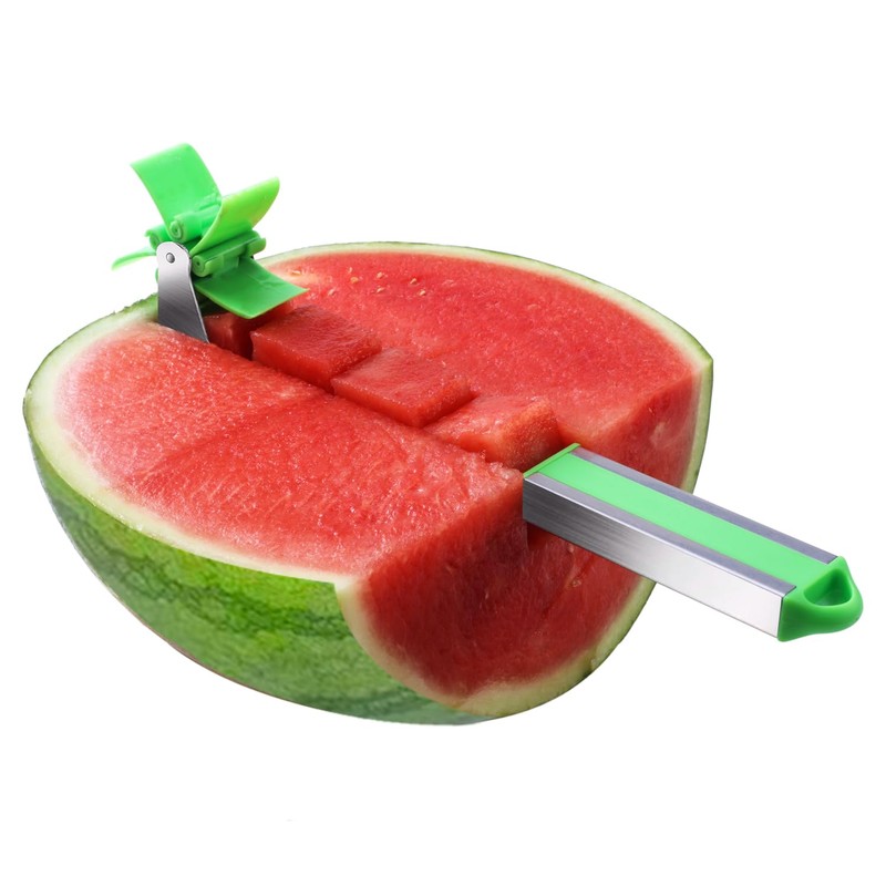 Watermelon Slicer Cutter - Stainless Steel Knife Corer Fruit Vegetable