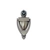 QCAA Door Knocker with 180 Degree Viewer, Die-Cast Construction 5-1/2''
