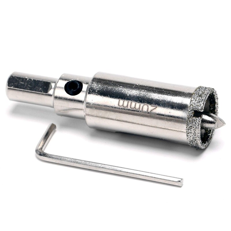 JINGLING 20mm Diamond Hole Saw 3/4 inch Tile Drill Bits