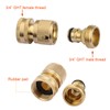 Brass Garden Hose Connection 3/4 Inch Brass Hose Connector Hose