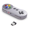 miadore Wireless USB Controller for SNES Emulator, 2 Pack 2.4G