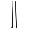 labwork Black 2PCS Weatherstrip Seals Door Glass Window Replacement for