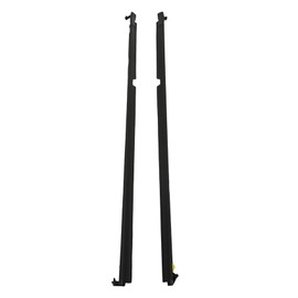 labwork Black 2PCS Weatherstrip Seals Door Glass Window Replacement for Mazda 1990-2005 Miata MX-5 NA01-58-810F NA01-59-810F