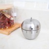 Kitchen Timer Cute Manual Stainless Steel Mechanical Rotating Alarm 60
