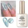 BORN PRETTY Blue Cat Magnetic Eye Gel Nail Polish Rainbow